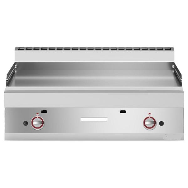 G65/PL10T-N (25) Gas Grillplatte, EXTRA BREIT glatt